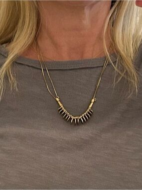 Madewell long adjustable necklace